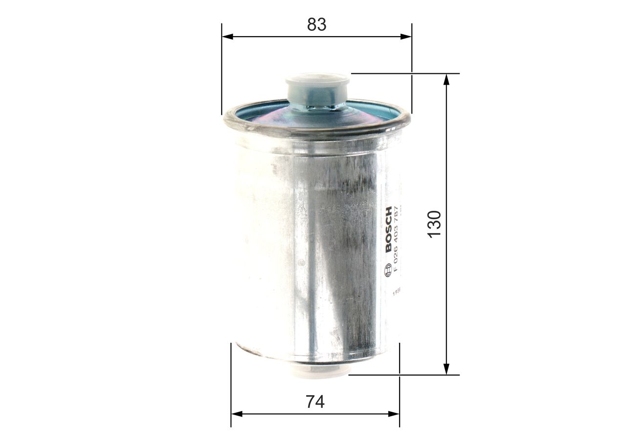 BOSCH F 026 403 787 Fuel filter