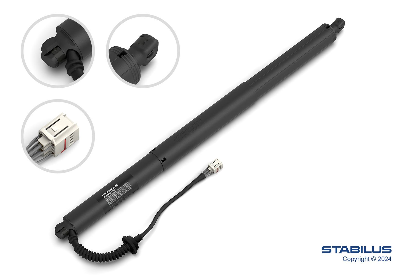 galinių durų elektros variklis