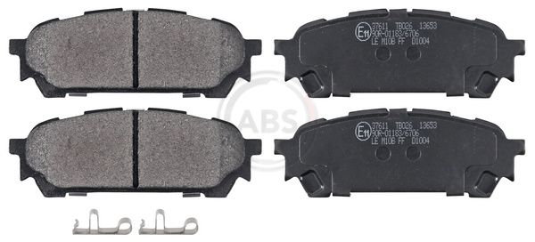 A.B.S. 37611 Brake pad set, disc brake