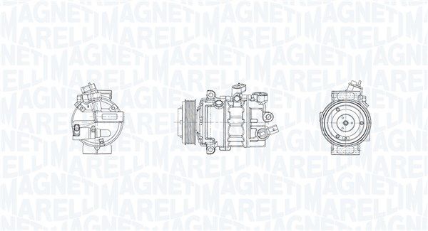 MAGNETI MARELLI 350103030045 Compressor, air conditioning