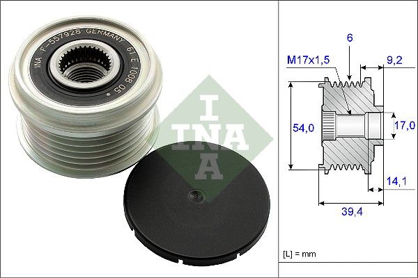 Alternator Freewheel Clutch
