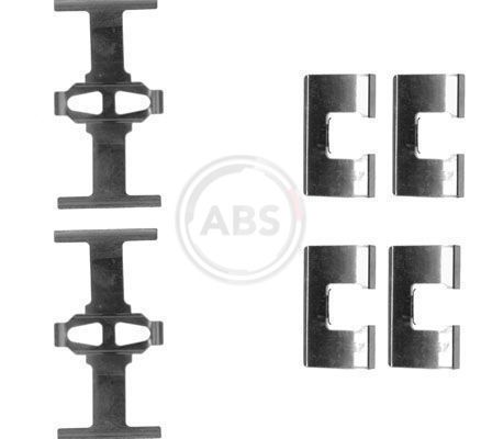 priedų komplektas, diskinių stabdžių trinkelės