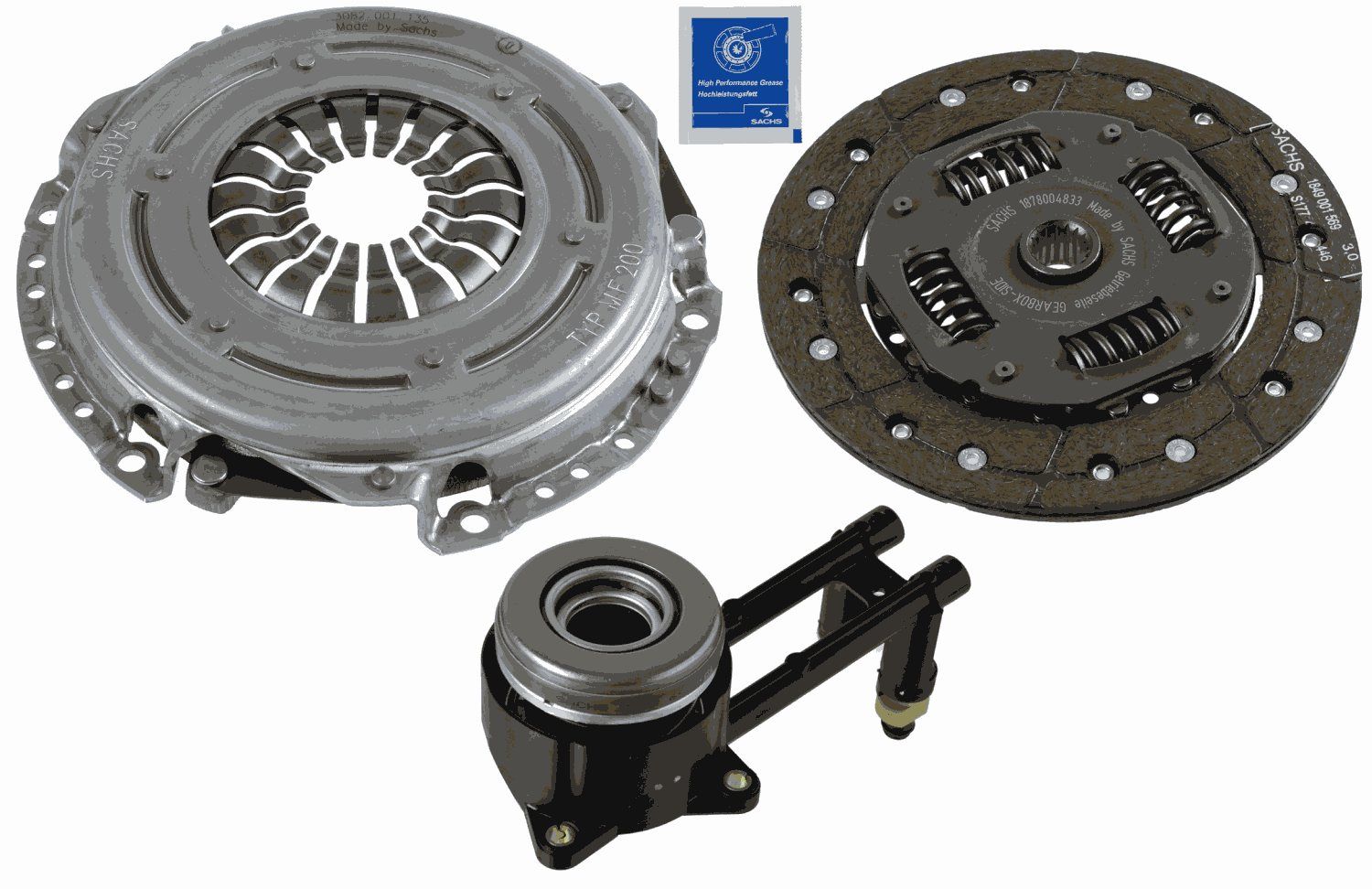 SACHS 3000 990 314 Clutch kit