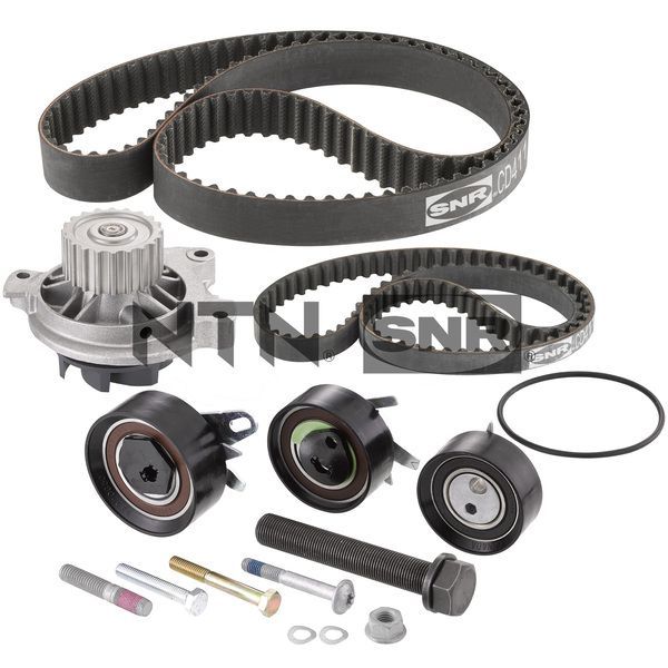 SNR KDP457.380 Water pump & timing belt kit