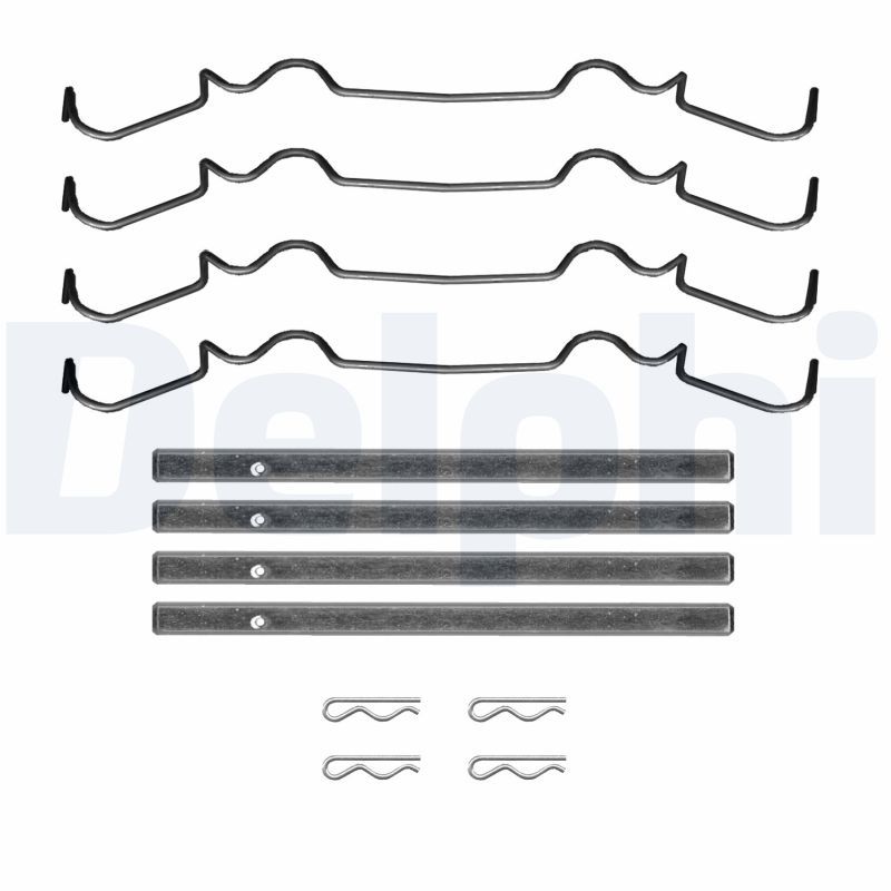 DELPHI LX0722 Accessory kit, disc brake pad