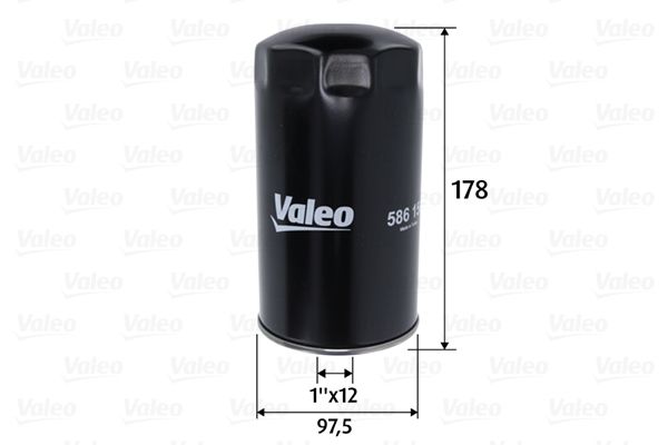 VALEO 586150 Oil filter