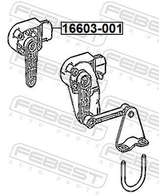 Sensor, headlight levelling-1