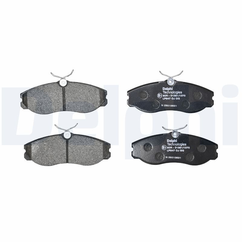 Brake Pad Set, disc brake-1