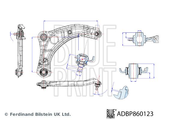 Control/Trailing Arm, wheel suspension-1