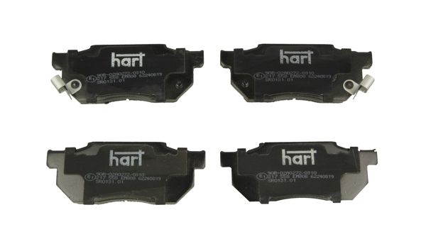 HART 217 558 Brake pad set, disc brake