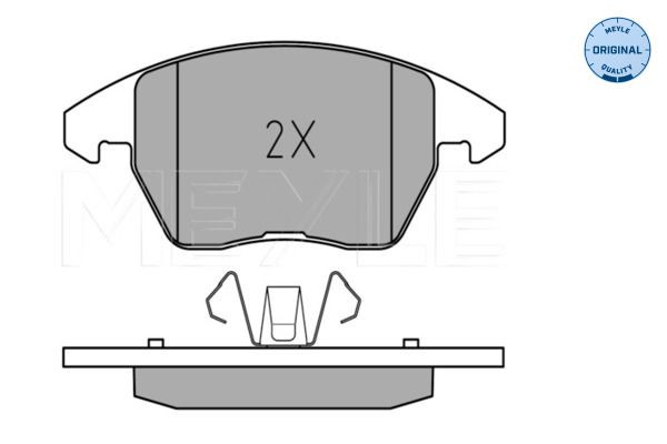 stabdžių trinkelių rinkinys, diskinis stabdys-1