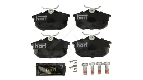 HART 249 172 Brake pad set, disc brake