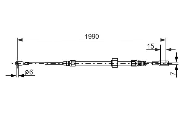Cable Pull, parking brake-4