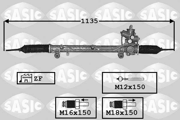 SASIC 7176055 Steering gear