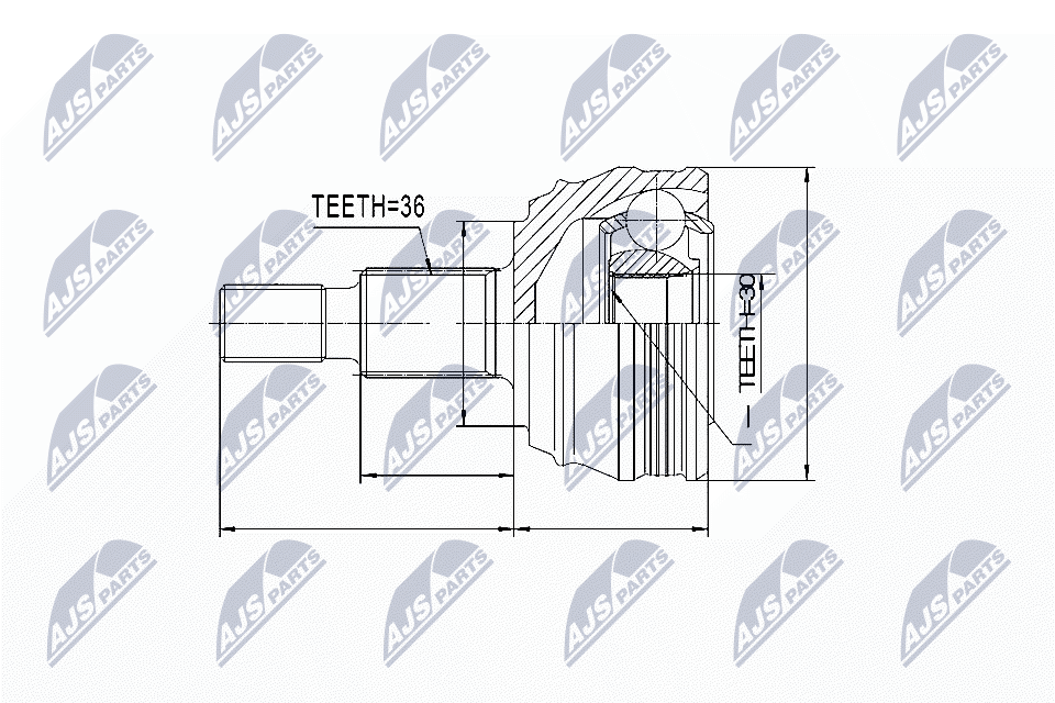 Joint Kit, drive shaft-1