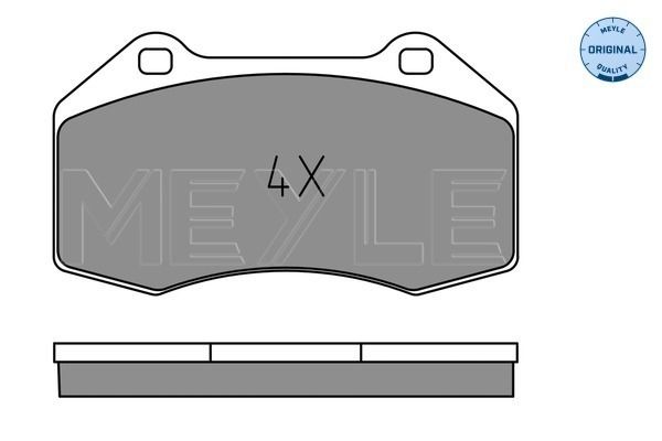 Brake Pad Set, disc brake-1