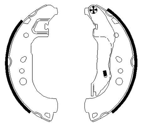 Brake Shoe Set-1