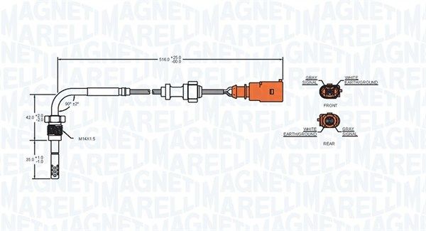 Sensor, exhaust gas temperature-1