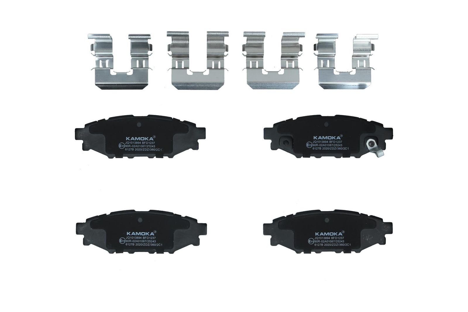 KAMOKA JQ1013894 Stabdžių trinkelių rinkinys, diskinis stabdys