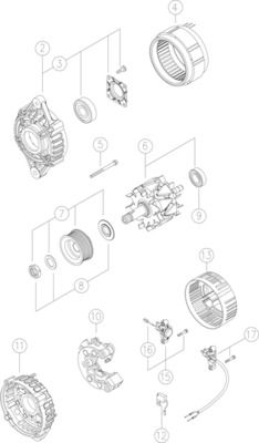 MAHLE MG 574 Alternator