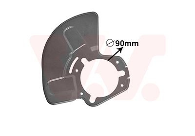 Splash Guard, brake disc
