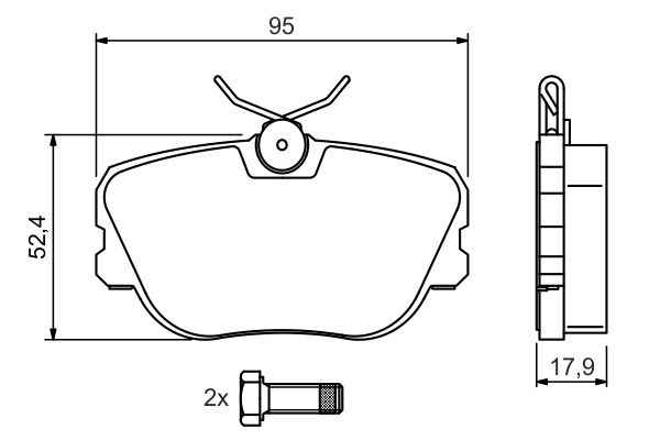 Brake Pad Set, disc brake-5