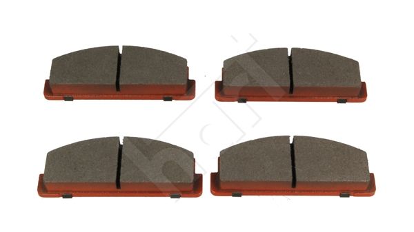 HART 223 756 Stabdžių trinkelių rinkinys, diskinis stabdys