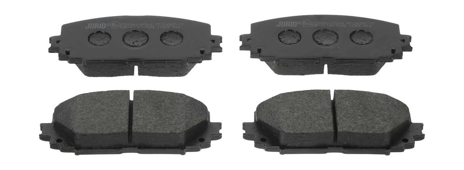 JURID 572594J Brake pad set, disc brake