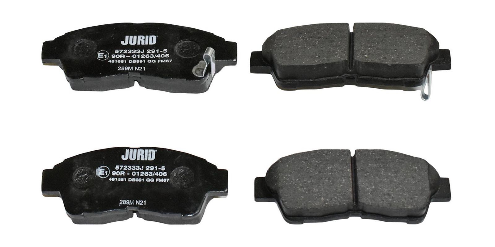 JURID 572333J Brake pad set, disc brake