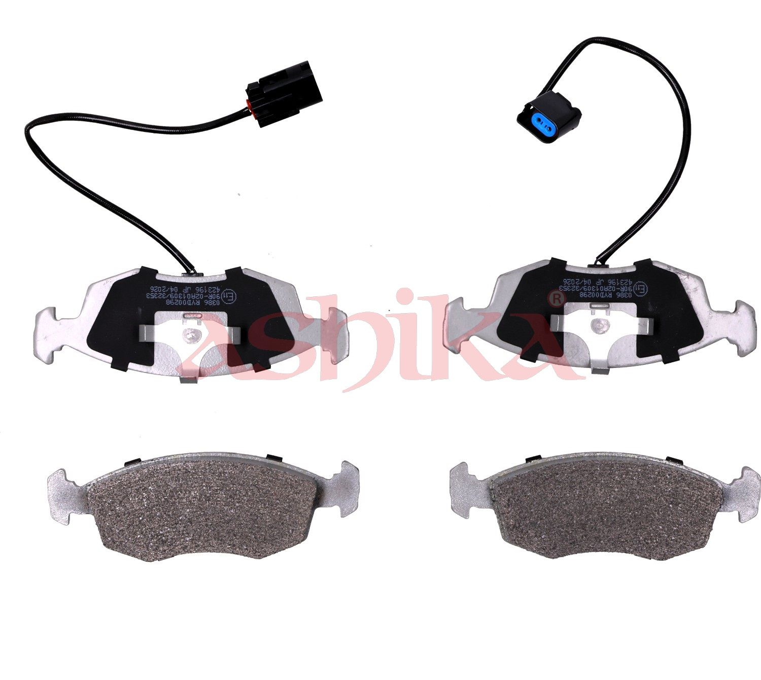 ASHIKA 50-00-0386 Brake pad set, disc brake