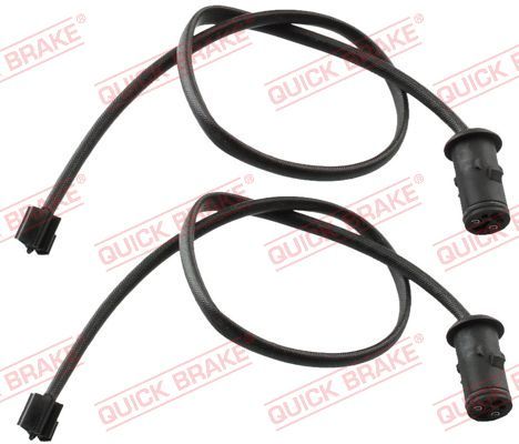 Warning Contact, brake pad wear