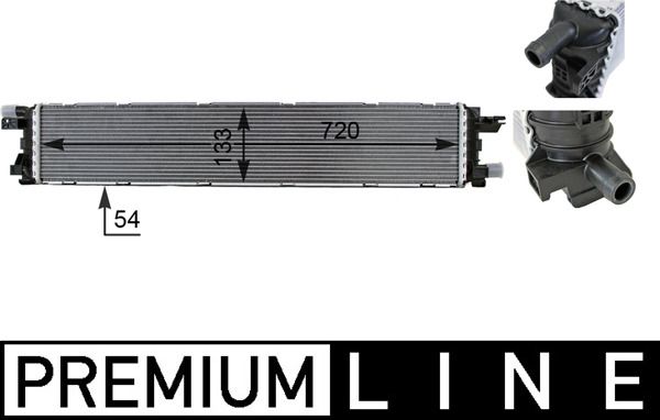 MAHLE CIR 1 000P Low-temperature cooler, charge air cooler