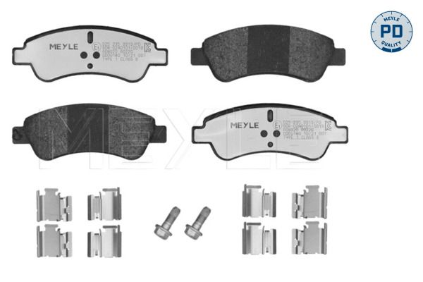 MEYLE 025 235 9919/PD Brake pad set, disc brake