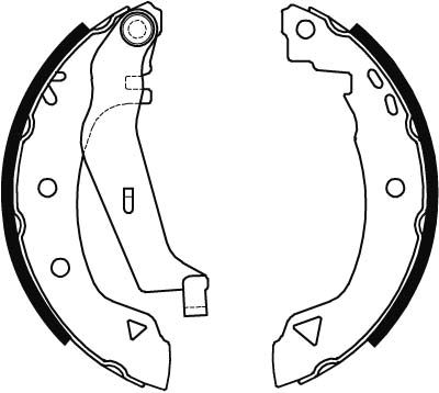 Brake Shoe Set-1