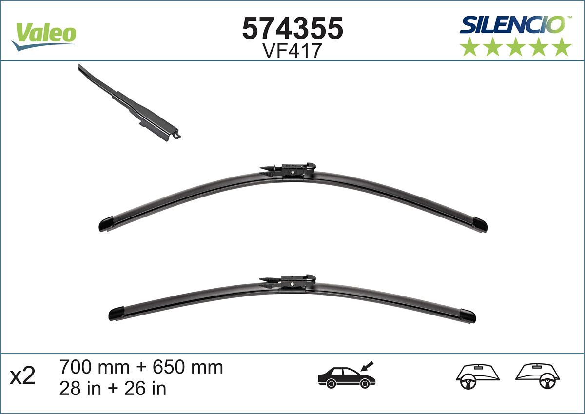 VALEO 574355 Wiper blade