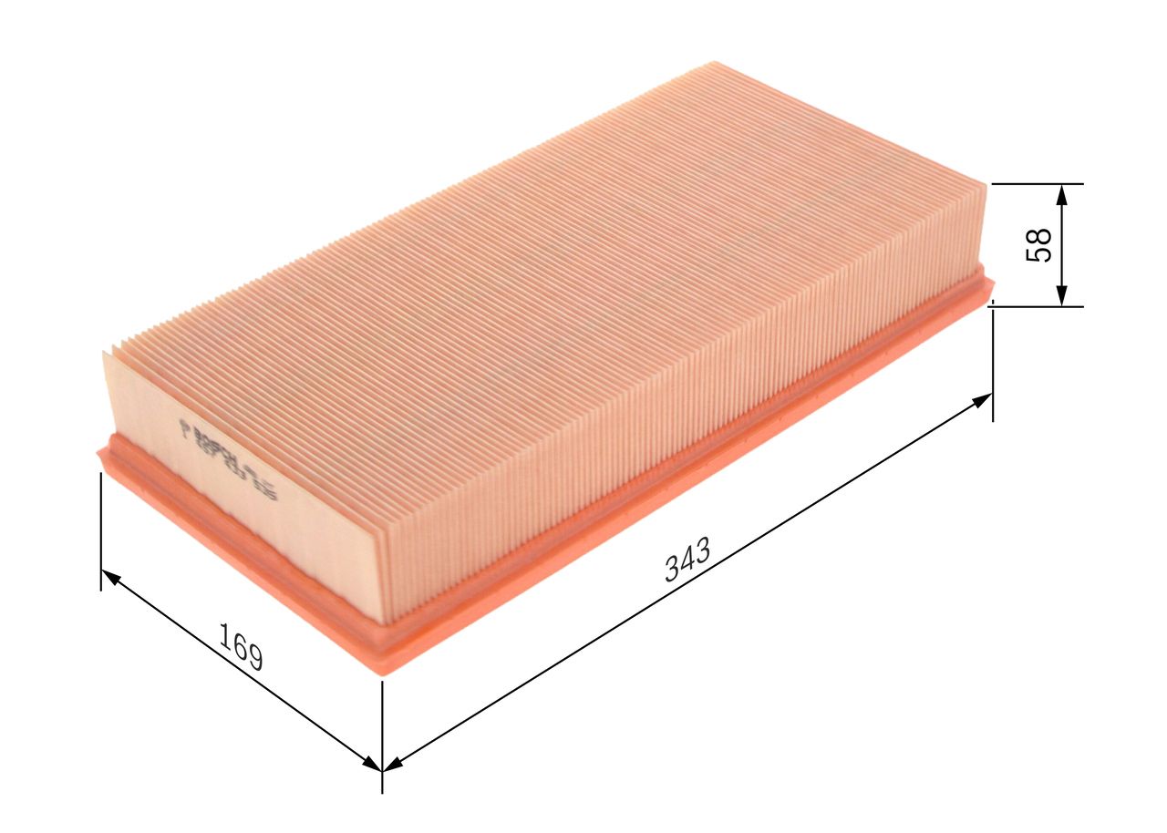BOSCH 1 457 433 535 Air filter