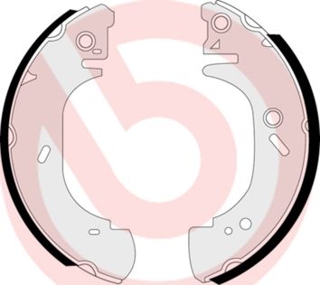 BREMBO S 24 527 Brake shoe set