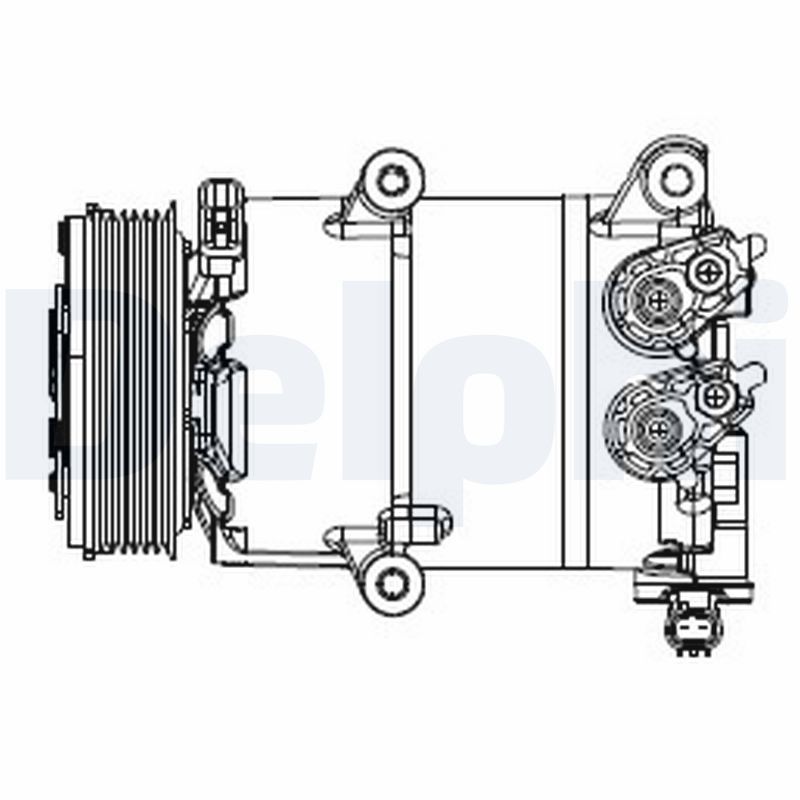 DELPHI CS20553 Compressor, air conditioning