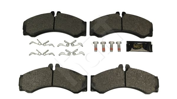 HART 248 943 Stabdžių trinkelių rinkinys, diskinis stabdys