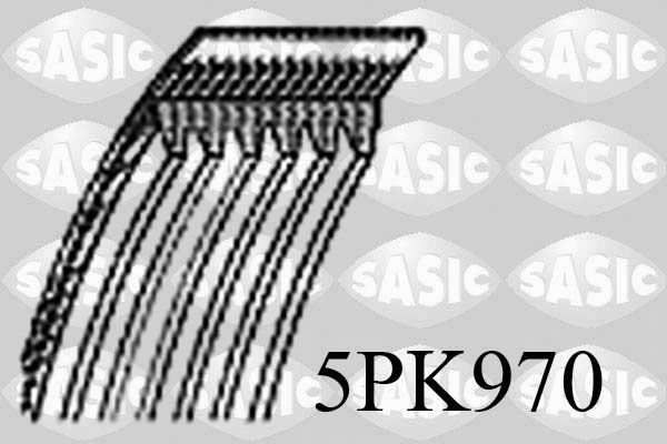 SASIC 5PK970 V-ribbed belt