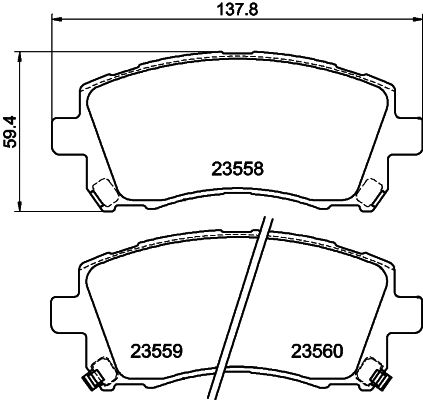 Brake Pad Set, disc brake-3