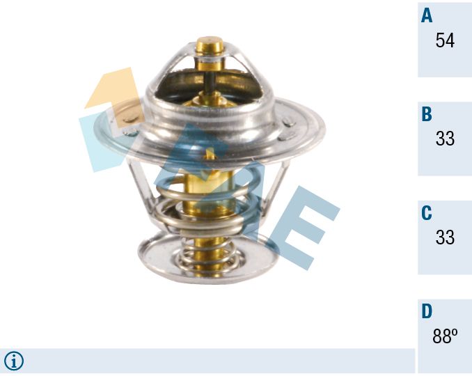 FAE 5307788 Thermostat, coolant