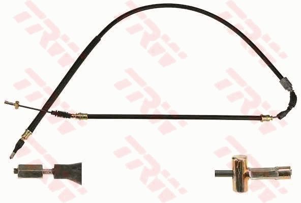 TRW GCH2641 Cable pull, parking brake