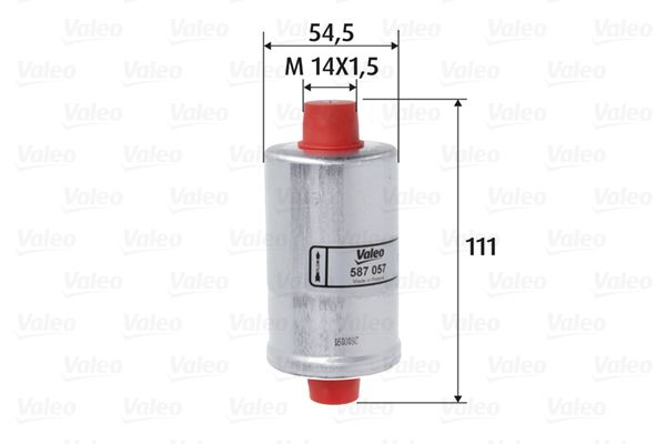 VALEO 587057 Fuel filter