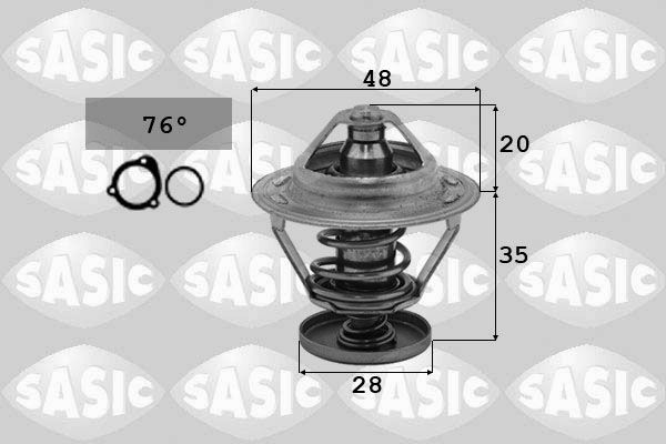 SASIC 3306042 Thermostat, coolant