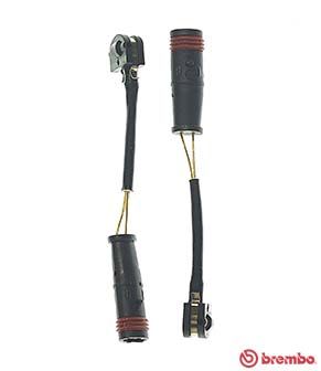 įspėjimo kontaktas, stabdžių trinkelių susidėvėjimas