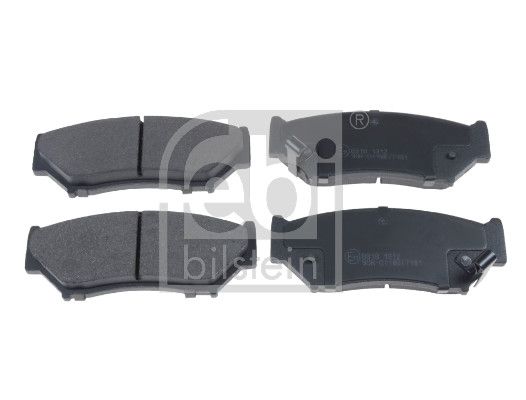 FEBI BILSTEIN 16657 Stabdžių trinkelių rinkinys, diskinis stabdys