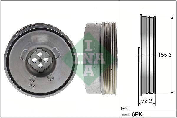 SCHAEFFLER INA 544 0501 10 Belt pulley, crankshaft