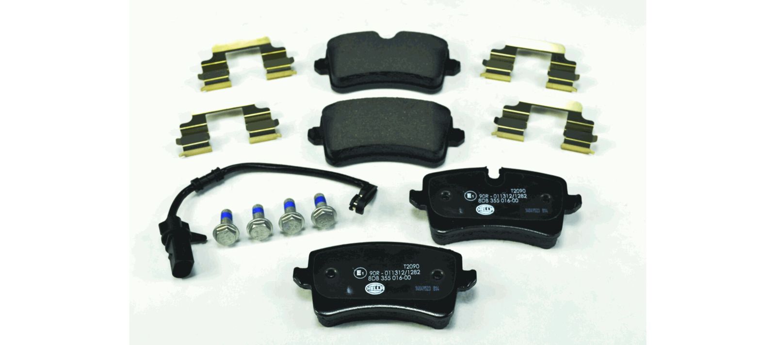 HELLA 8DB 355 016-001 Brake pad set, disc brake