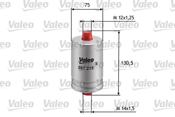VALEO 587215 Fuel filter